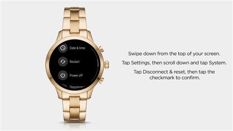 michael kors access runway watch factory reset